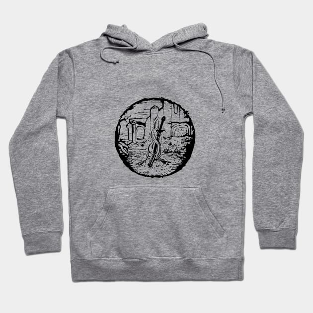 Bonfire Shrine Hoodie by adamkenney